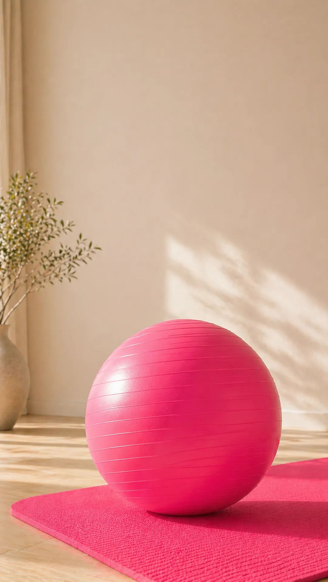 Pembe Pilates Topu büyük