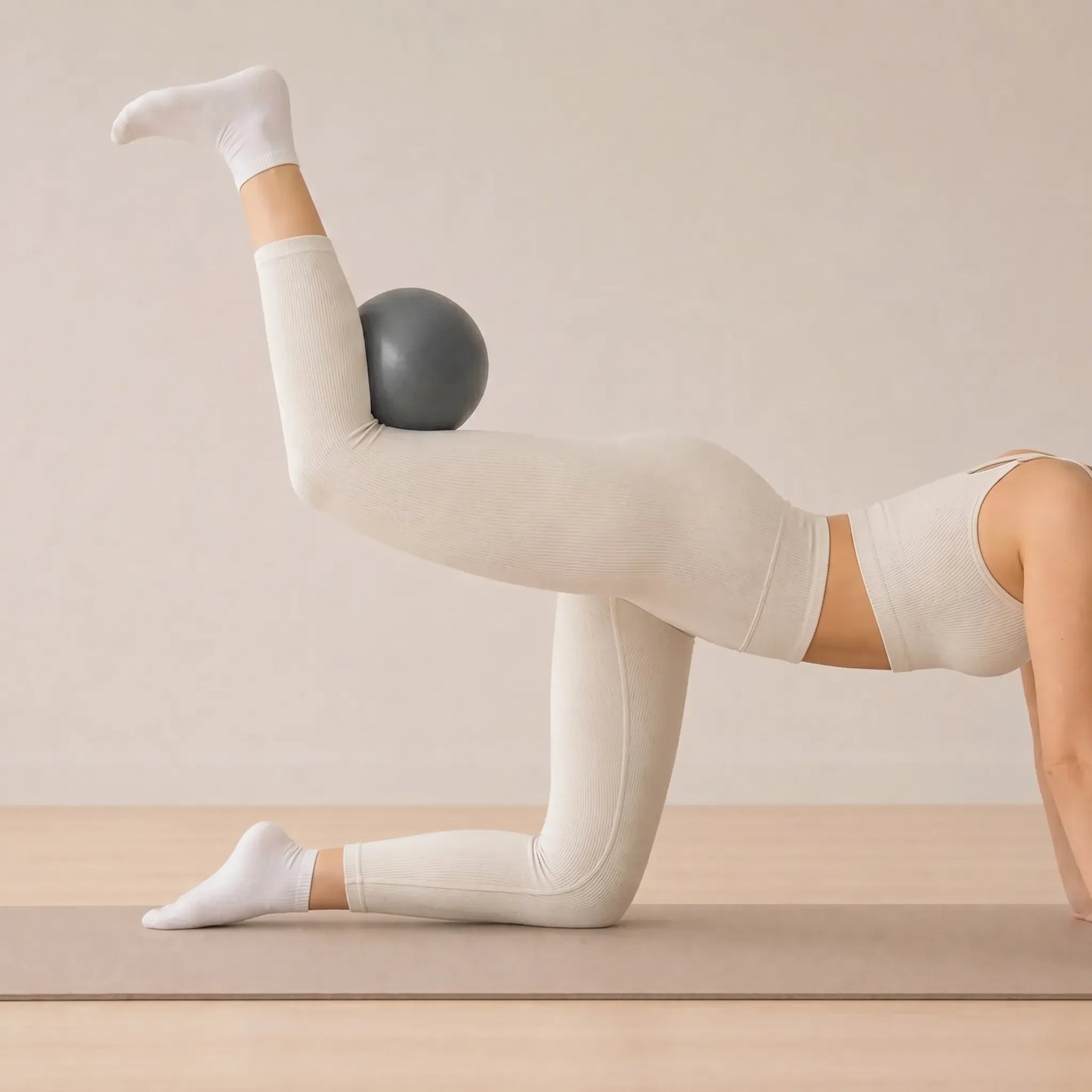 Siyah pilates başlangıç seti