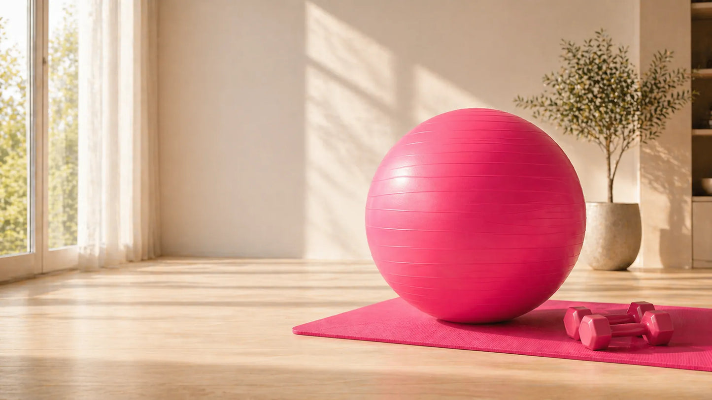 Pembe pilates başlangıç seti